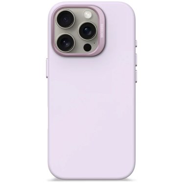 @Decoded Anti-Microbial Silicone Backcover - iPhone 16 Pro - Lavender