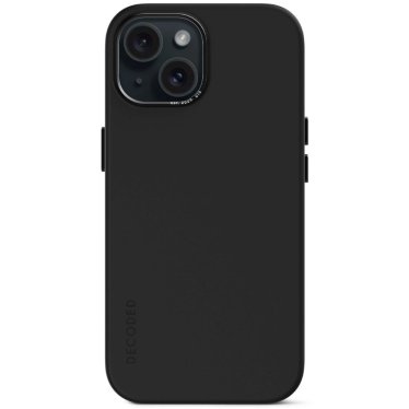 Decoded Anti-Microbial Silicone Backcover - iPhone 15 - Graphine