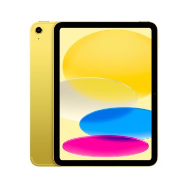 !Apple iPad 10.9" - Wi-Fi - 64GB - Yellow (2022) (incl 20W adapter)