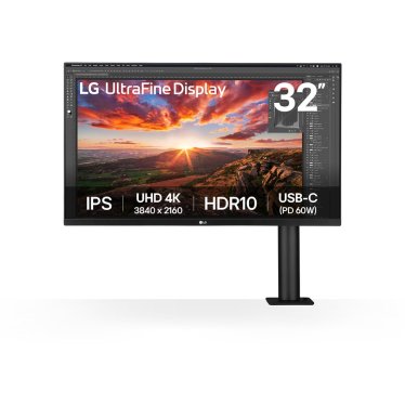 #LG 4K Ergo IPS Monitor with USB-C - 32"