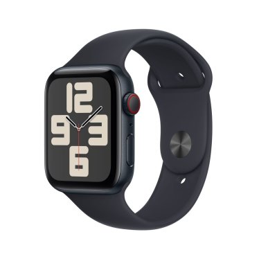 [Open Box] Apple Watch SE + Cellular  - 44mm - Midnight - Midnight - Sport Band - M/L (160-210mm)