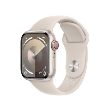 [Open Box] Apple Watch S9 + Cellular  - 41mm Aluminium - Starlight - Starlight - Sport Band - S/M (130-180mm)