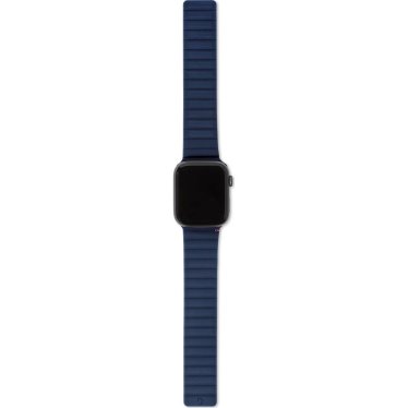 Decoded Silicon Magnetic Traction Strap - Apple Watch 38/40/42mm - Matte Navy