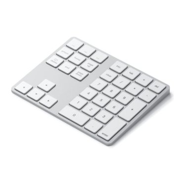 !Satechi Bluetooth Wireless Extended Keypad - Silver