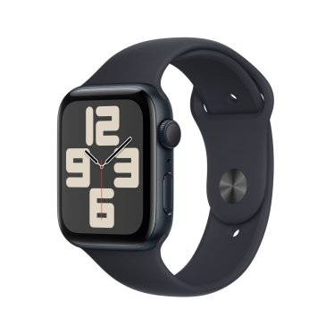 [Open Box] Apple Watch SE  - 44mm - Midnight - Midnight - Sport Band - S/M (140-190mm)