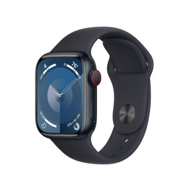 Apple Watch S9 + Cellular  - 41mm Aluminium - Midnight - Midnight - Sport Band - S/M (130-180mm)